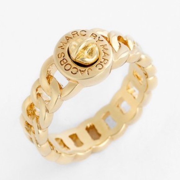 Marc By Marc Jacobs Jewelry - Marc by Marc Jacobs Gold Chain Ring